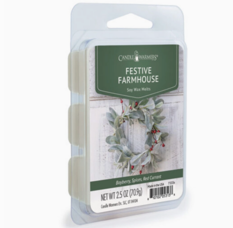 Cire parfumée classique FESTIVE FARMHOUSE - Chauffe-bougies