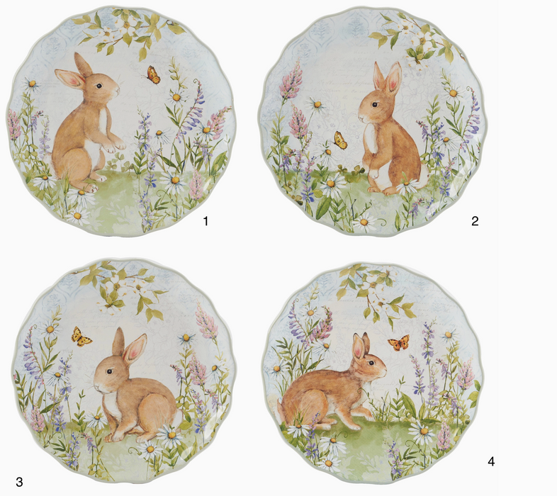 Funny Rabbit Plate