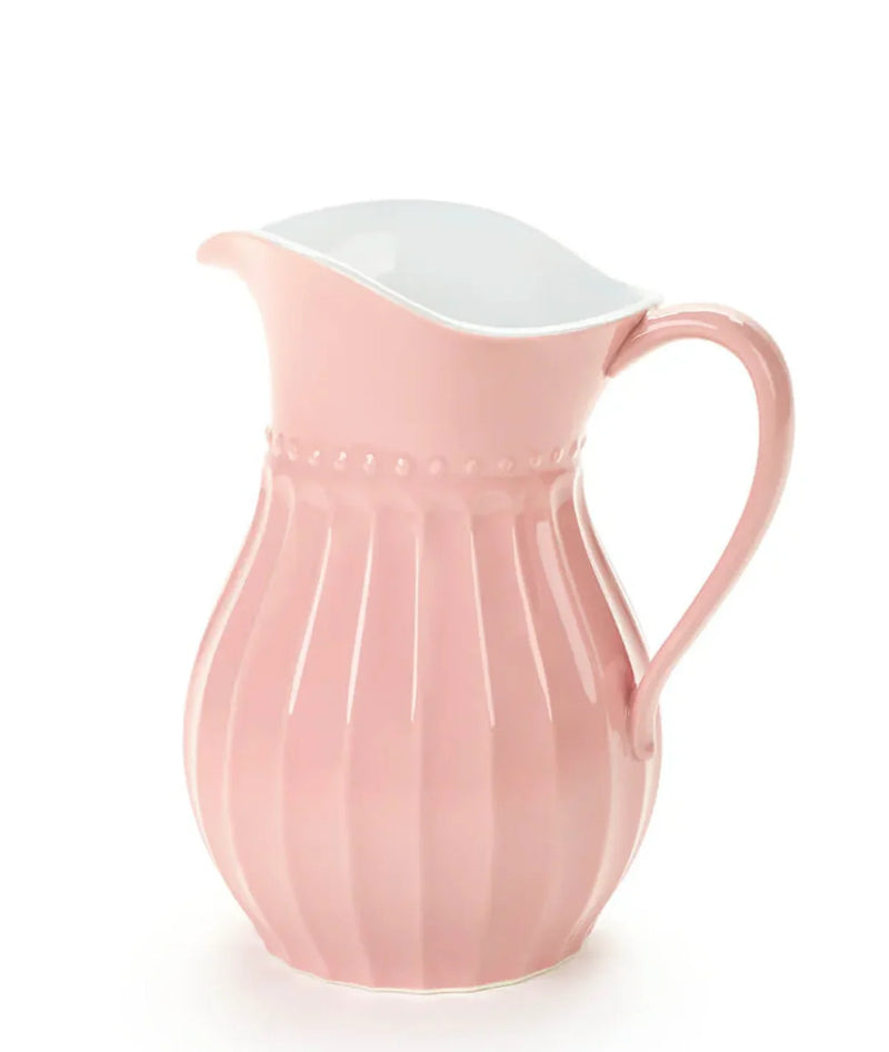 Brocca Rosa Nuvole di Stoffa 1,7 Litri in Ceramica