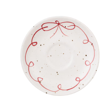 Tazza con piattino Fiocco