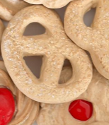 Fake shortbread biscuit