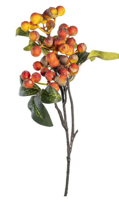 Rametto artificiale con bacche decorative