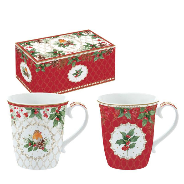 Set di 2 mug Natalizie Christmas Berries -Easy life