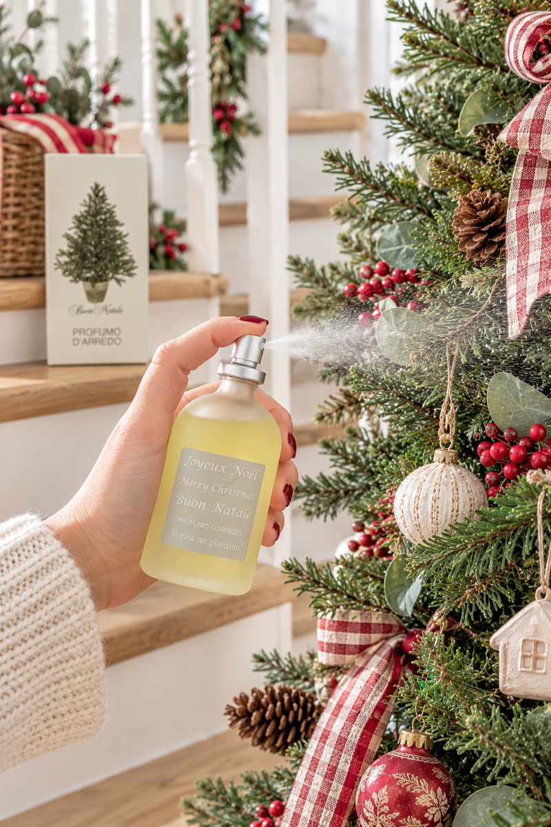 Profumo d’Arredo Buon Natale Abete 110 ml - Fiorirà un giardino