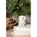 Statua elefante 5x4x10 cm poliresina beige marrone - Arredo Casa da Sogno