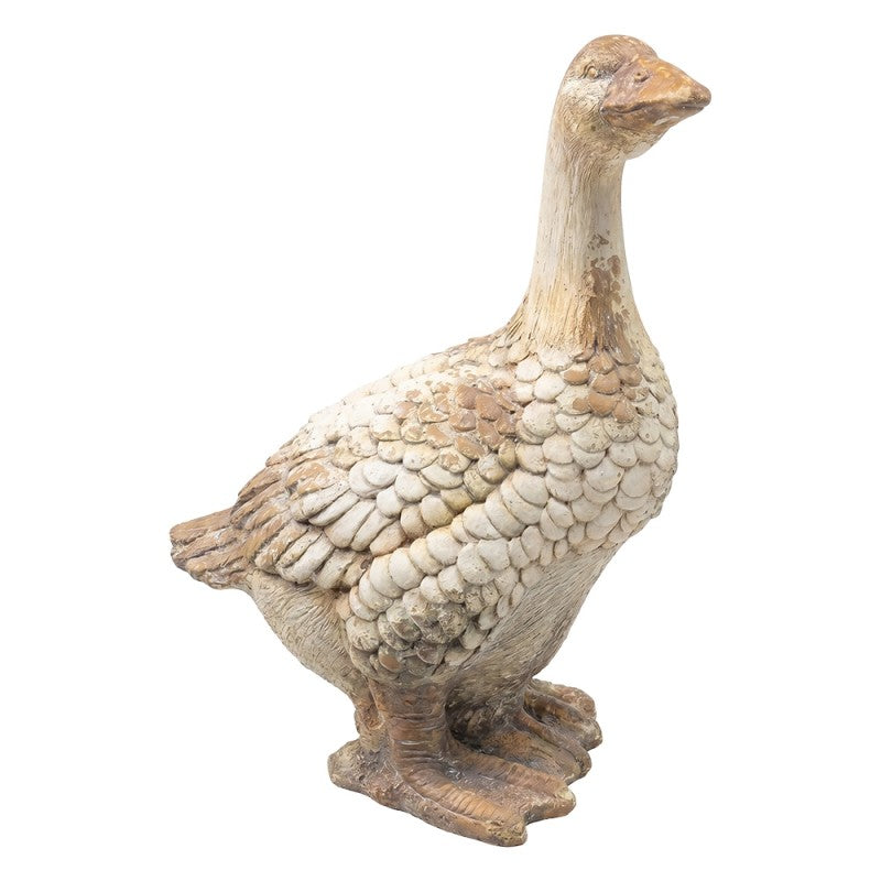 Statuetta Oca Decorativa Beige 51 cm in Poliresina | Clayre & Eef
