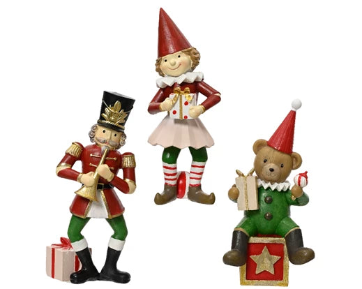 Figurine de Noël en polyrésine