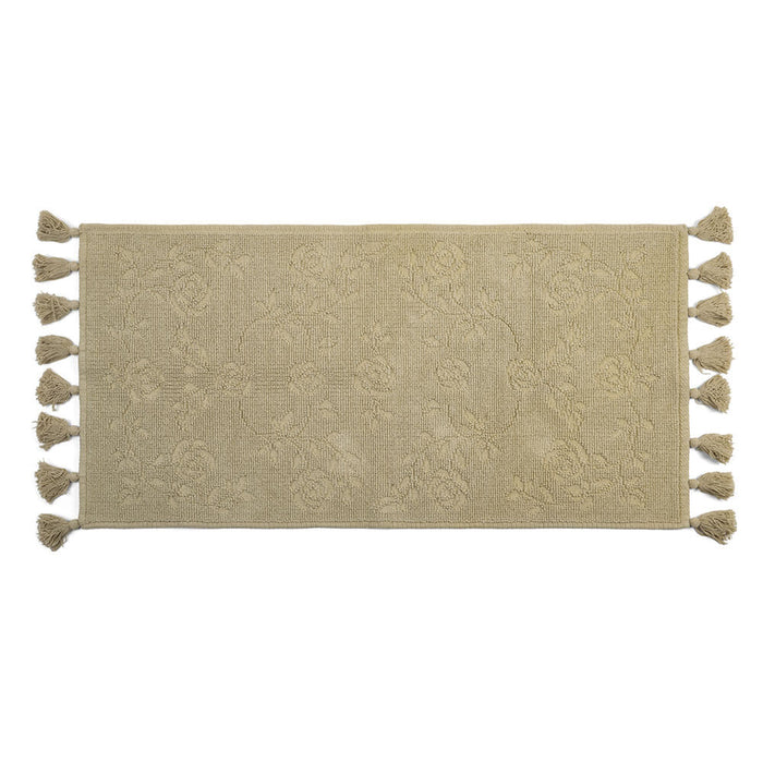 Tappeto Bagno Beige con Nappe 55 x100 Nuvole di Stoffa