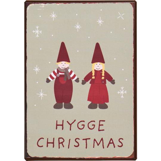Hygge Christmas Elf Sign