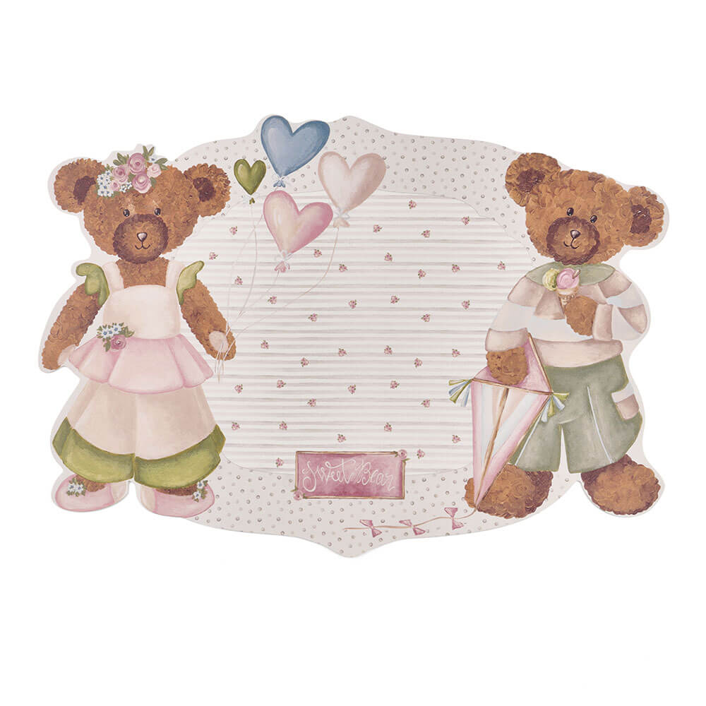 Tovaglietta Vinile Sweet Bear 50×35 Nuvole di Stoffa