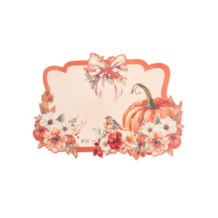 Tovaglietta autunnale sagomata in vinile 50 x 35,8 cm