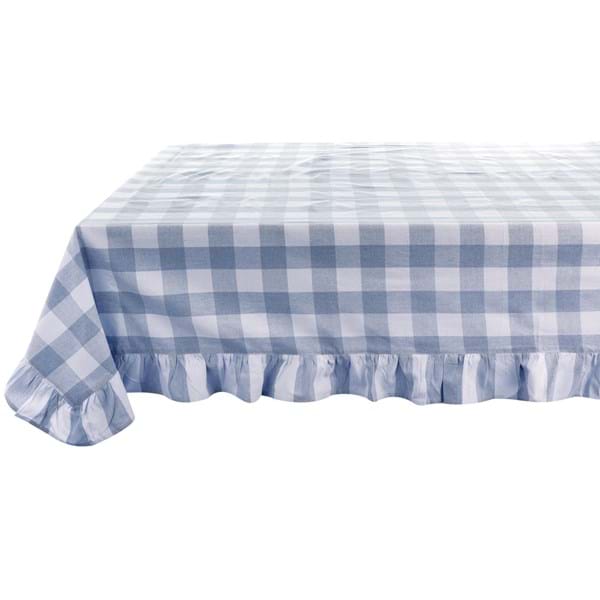 vaglia Azzurra 160x200 cm in Cotone – Collezione Bolgheri Blanc Mariclò