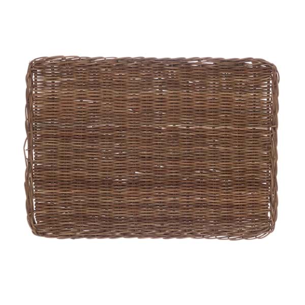 Tovaglietta in Rattan Leonora Blanc Mariclò 46x33 cm