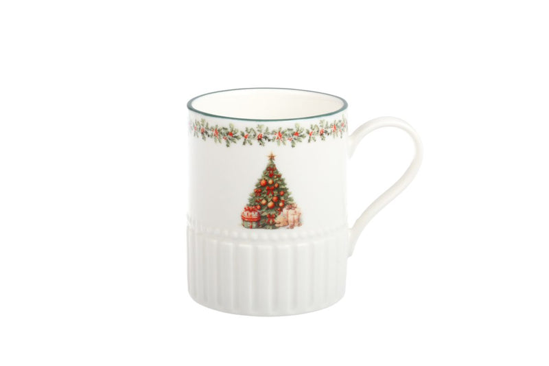 Tazza in Porcellana con Albero di Natale Timeless Winter 400 ml – Isabelle Rose