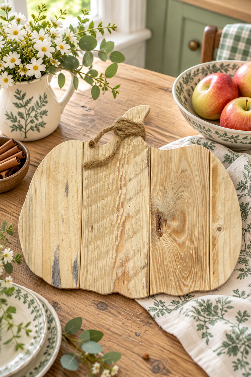 Tagliere rustico cosy autumn