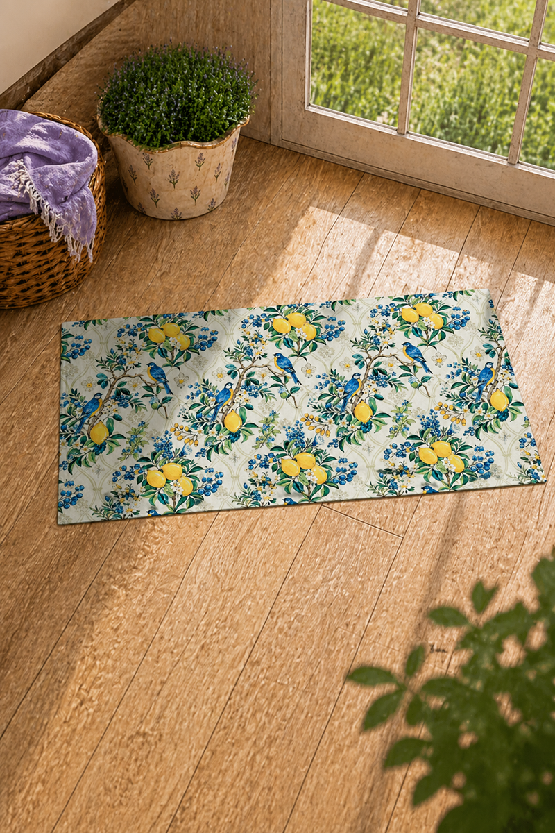Tappeto in vinile Lemon garden