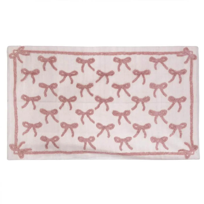 Tappeto Fiocchi Rosa 120×180 cm Blanc Mariclò