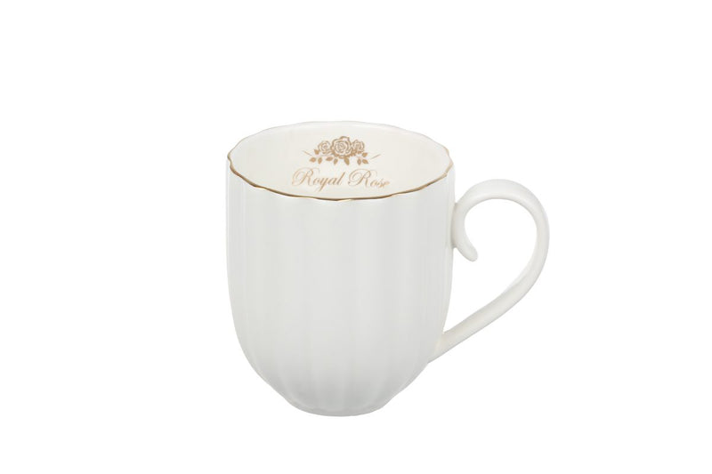 Tasse blanche Royal Rose - Isabelle Rose