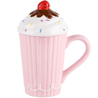 Tazza con coperchio Muffin