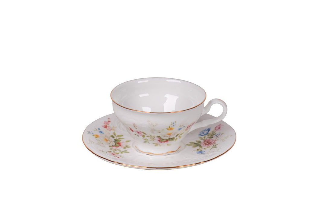 Tazza con piattino English garden -Isabelle Rose