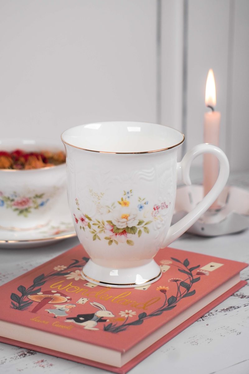 Mug en porcelaine Jardin Anglais - Isabelle Rose
