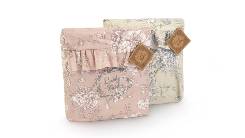 Trapunta Matrimoniale Jouy Rosa 260x260 cm –
