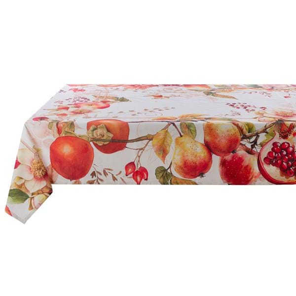Mariclò Persimmon Blanc Autumn Tablecloth