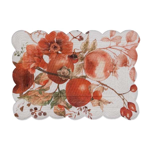 Tovaglietta autunnale Persimmon Blanc Mariclò