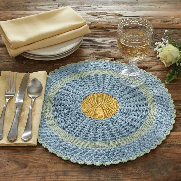 Tovaglietta rotonda Crochet 38 cm