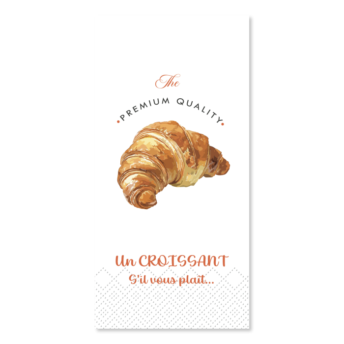 Tovaglioli di carta Croissant Chic Antique