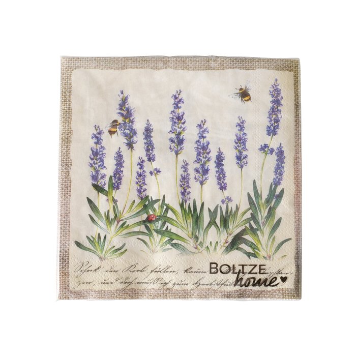 Lavender Boltze Paper Napkins