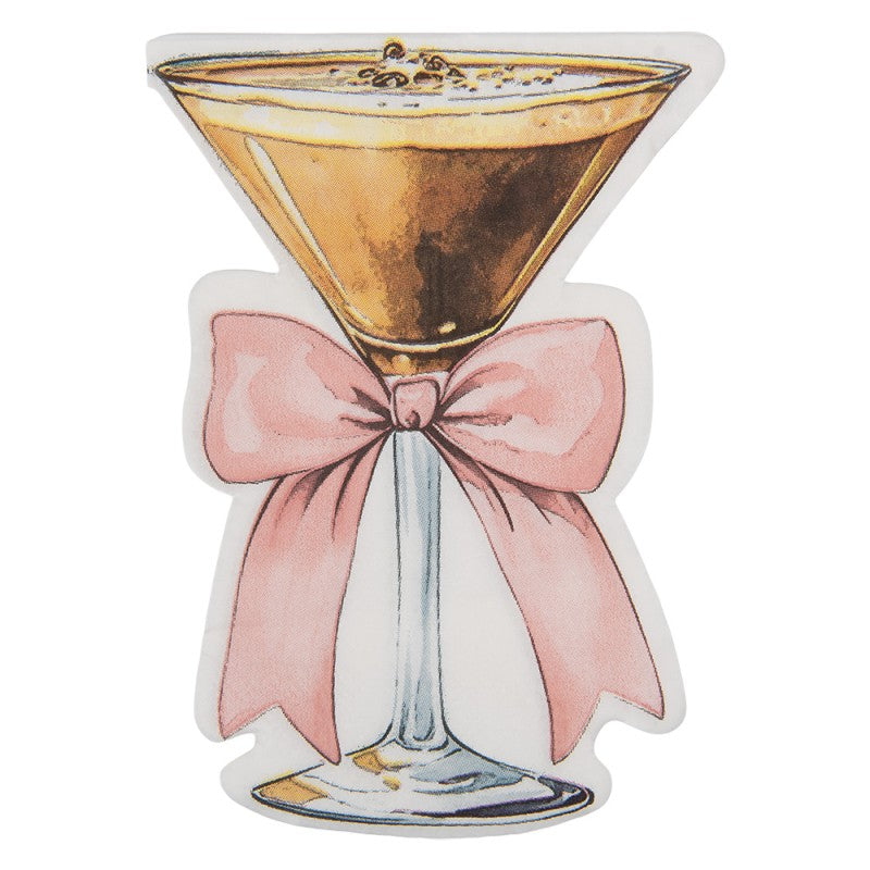 Tovaglioli di Carta a Forma di Calice 33x33 cm Rosa | Set da 20 | Clayre & Eef