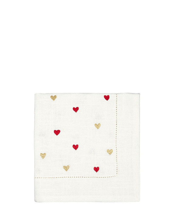 Serviette Grace blanche - Greengate