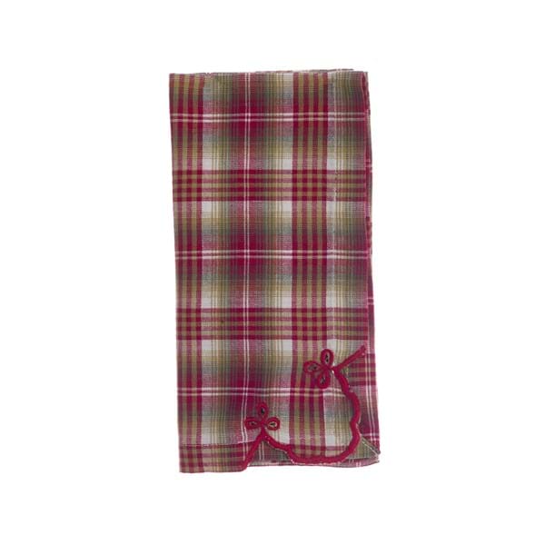 Tovagliolo Montana Red Blanc Mariclò