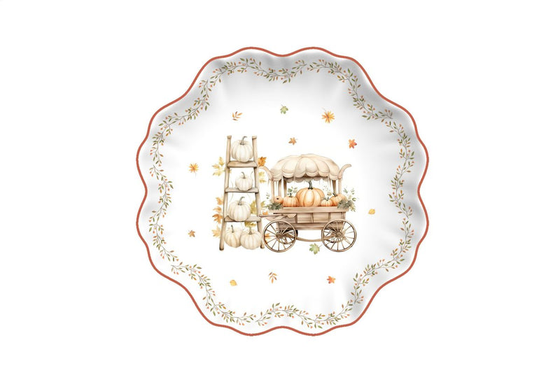 Piatto Dessert Autunnale Vintage Autumn 16 cm Isabelle Rose