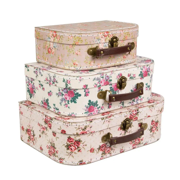 Set Valigette Decorative Floreali