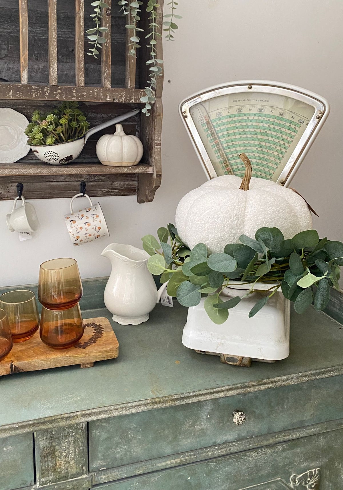 Bilancia Decorativa vintage-brocante — Arredo Casa da Sogno