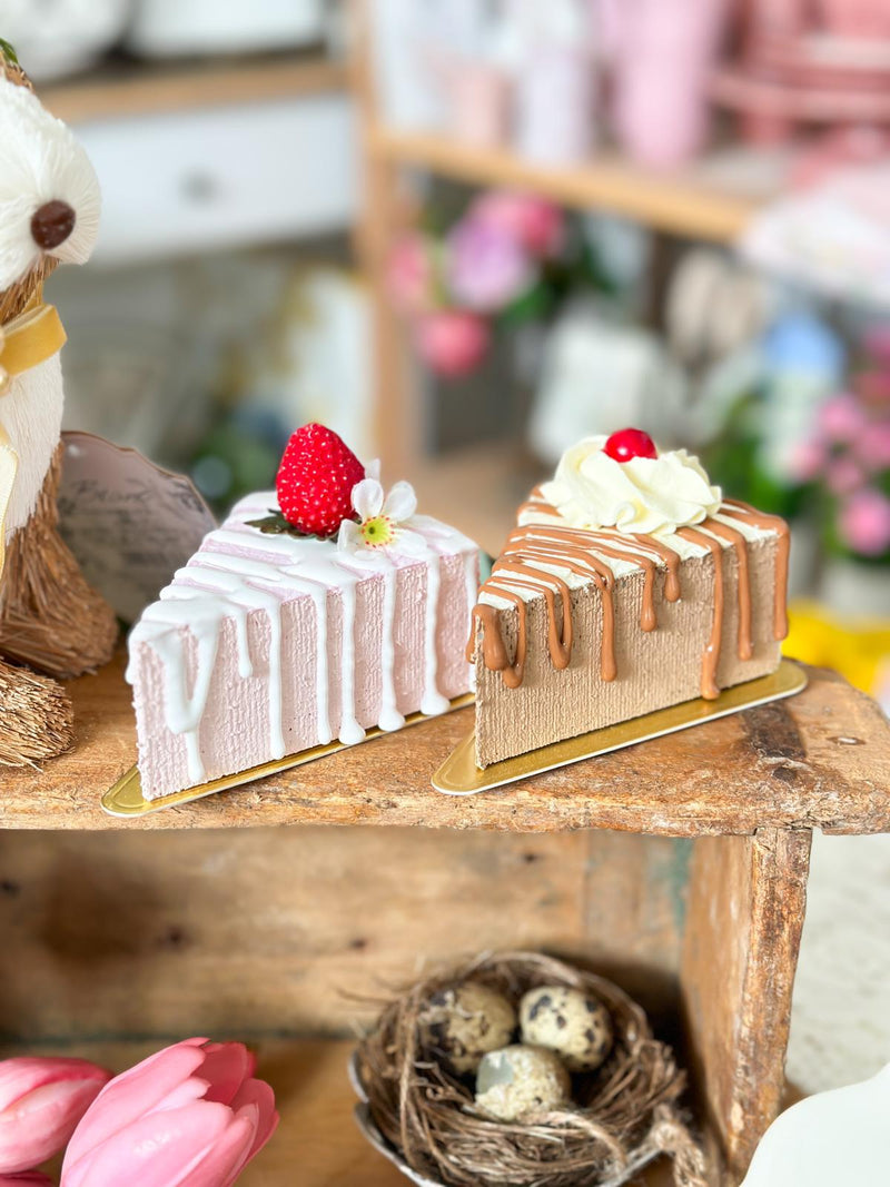 Fetta di torta finta - Arredo Casa da Sogno