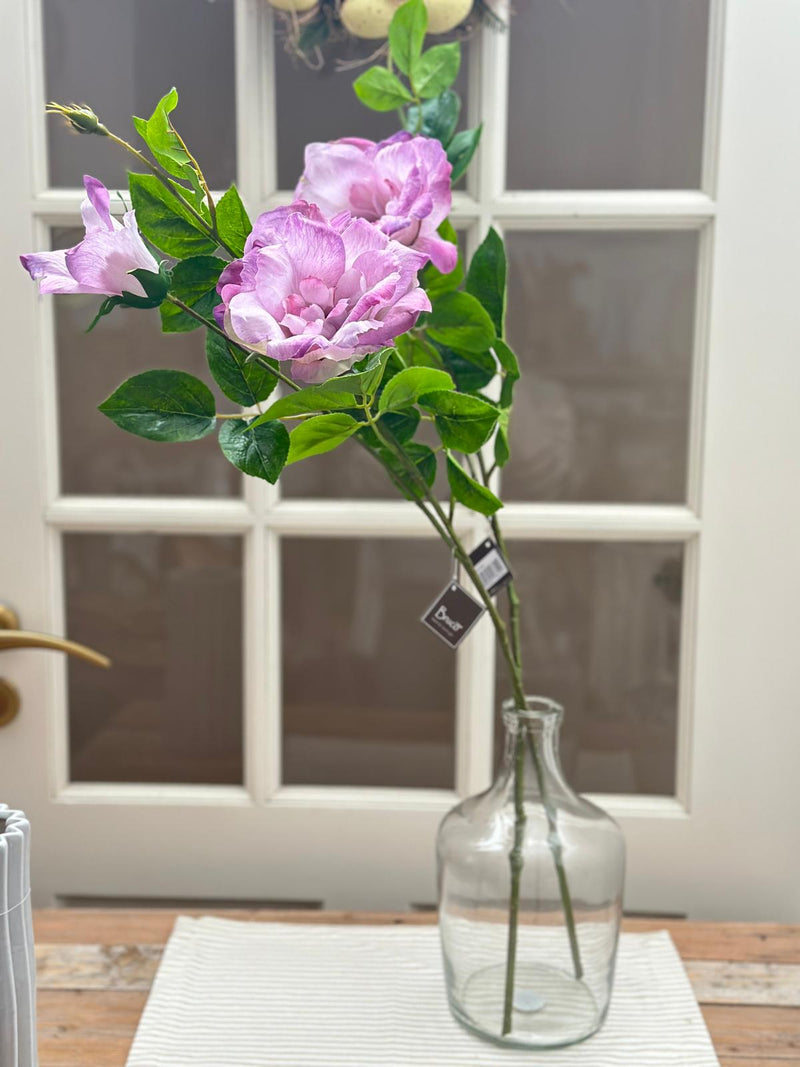 Stelo di rosa elisabeth lilla 82 cm - Arredo Casa da Sogno