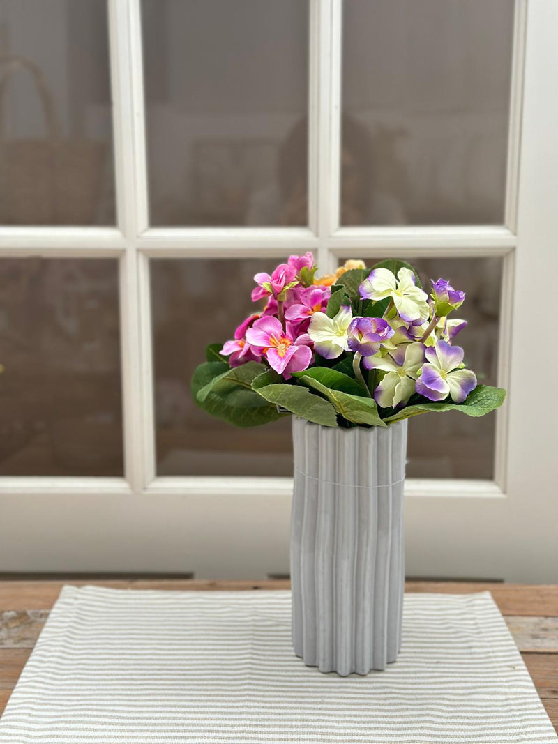 Mazzo di primula artificiale 30 cm - Arredo Casa da Sogno