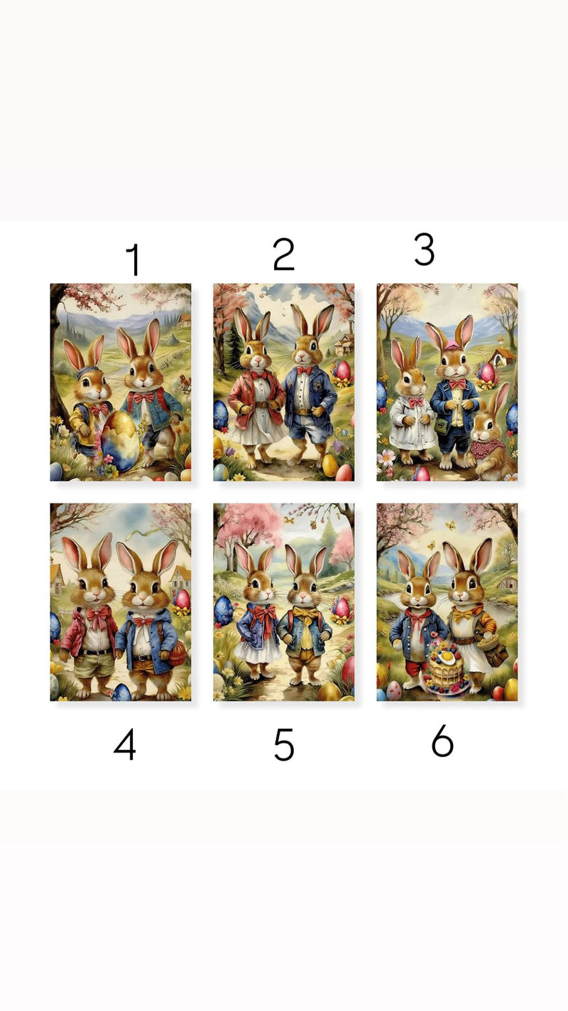 Torchon Tiffany 05 Lapin
