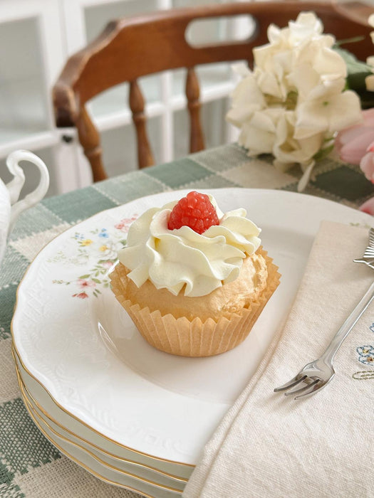 Cupcake crema vaniglia e lampone