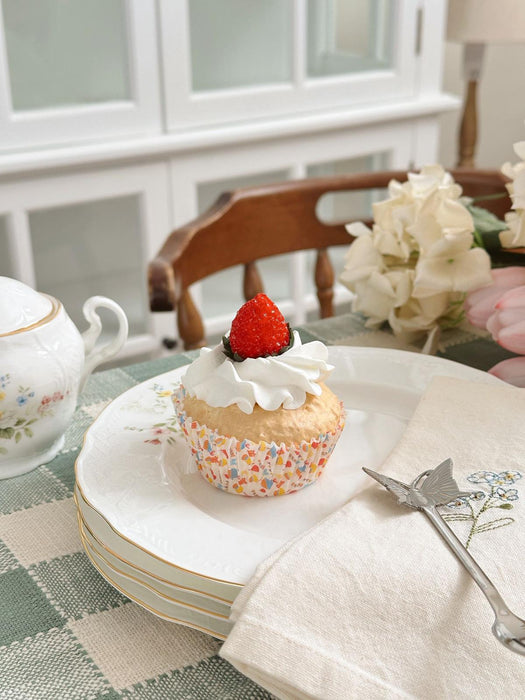 Cupcake panna e fragola