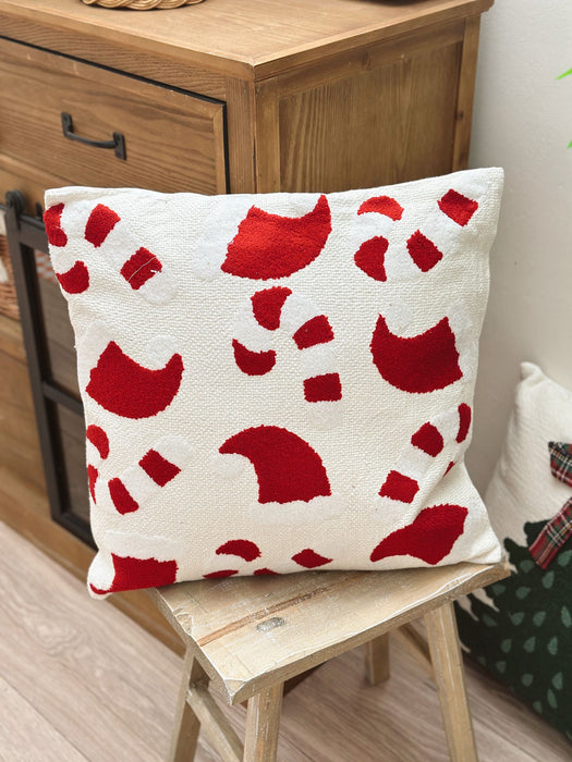 Cuscino candy cane