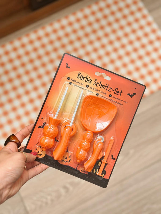 Set per intagliare zucche 5 pezzi