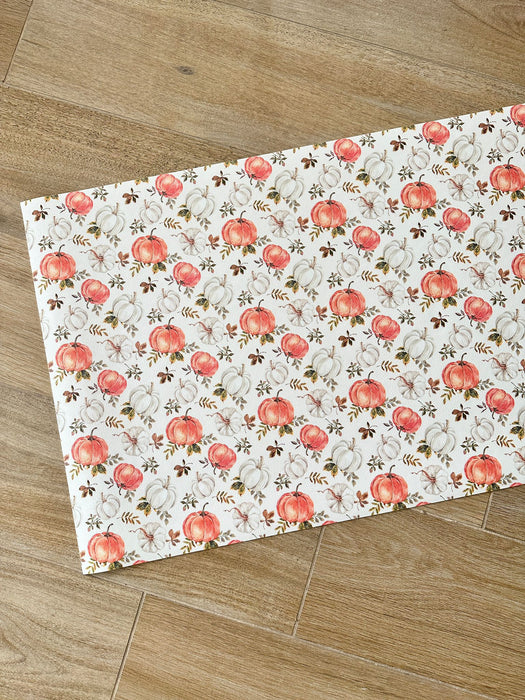 The Pumpkin Nook Vinyl Rug