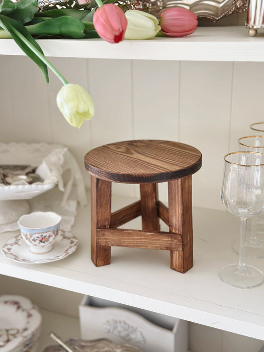 Sgabellino in legno Naturale