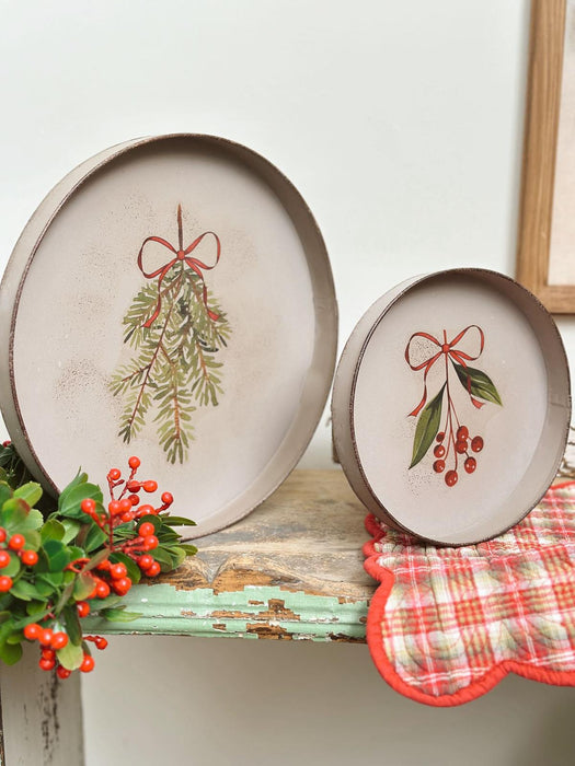 Set di Vassoi Decorativi Natalizi Boltze