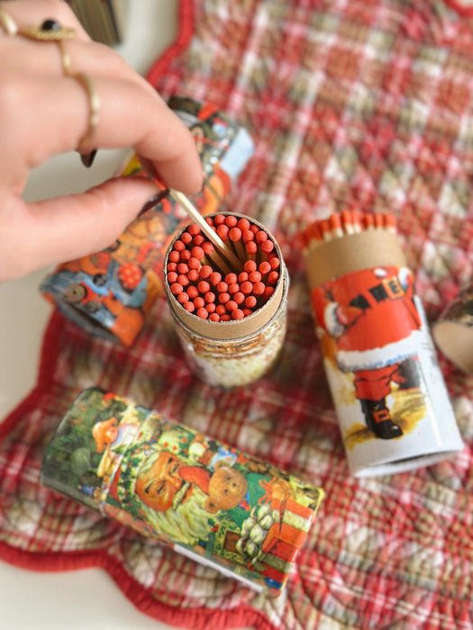 Set 4 Scatole di Fiammiferi Natalizi