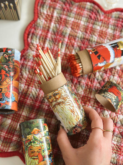 Set 4 Scatole di Fiammiferi Natalizi